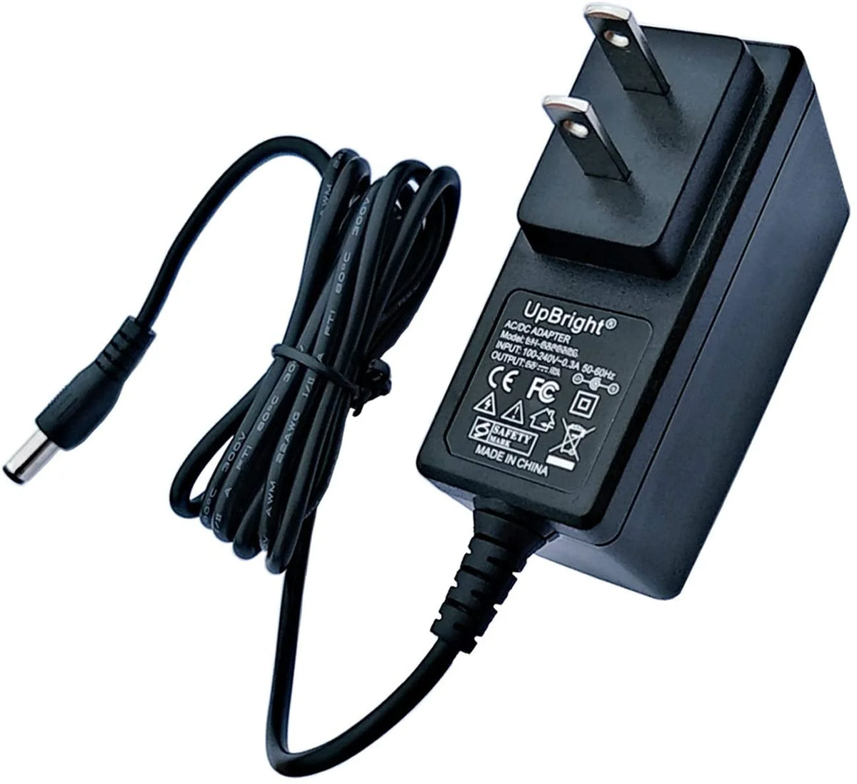 Stationary Bicycle Power Supply Cord Cable Charger J800240