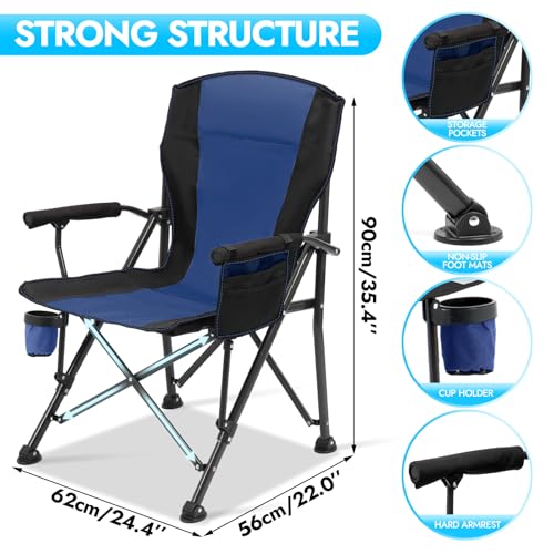 Oversized Folding Camping Chair 2 Pack S164