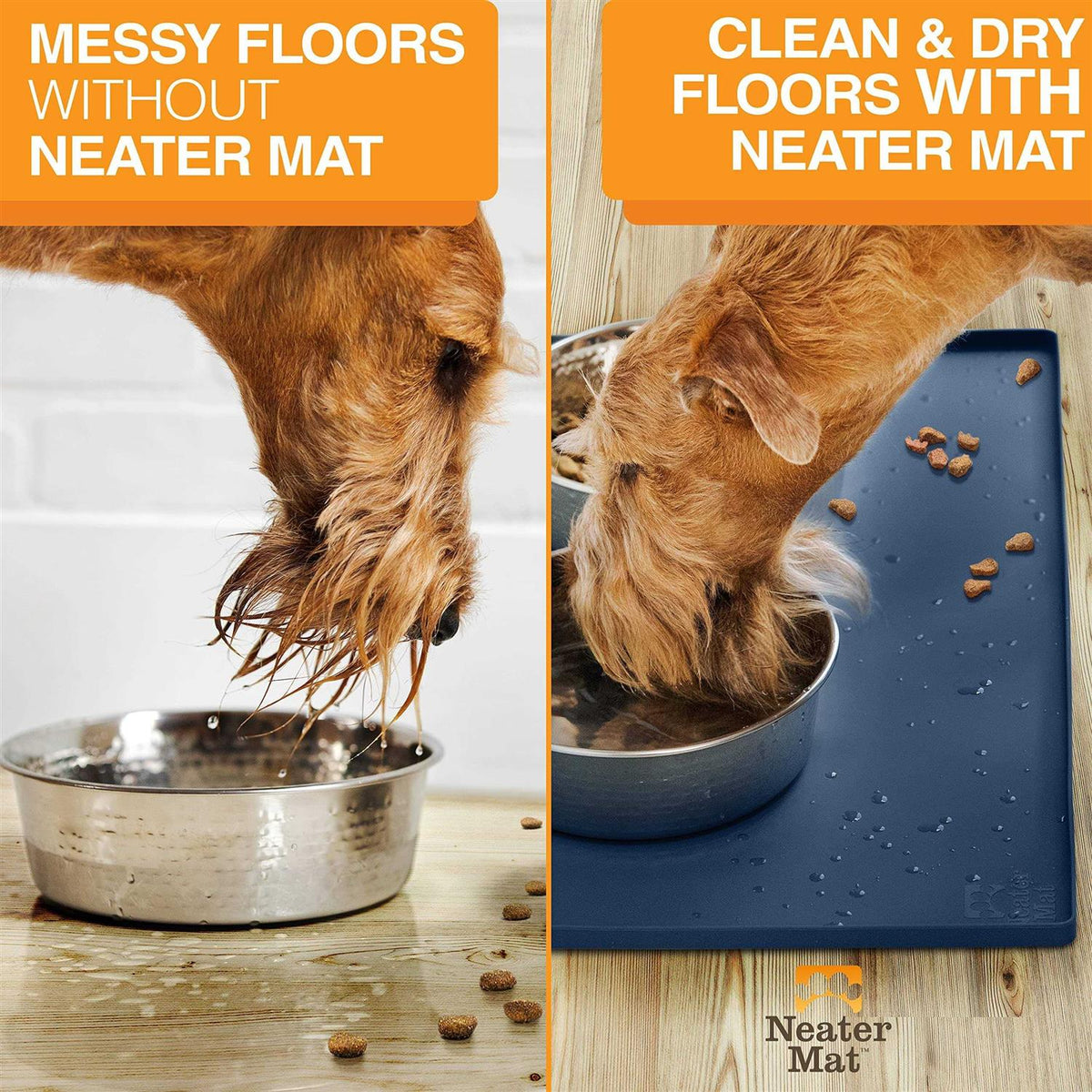 Waterproof Silicone Pet Bowls Mat B658