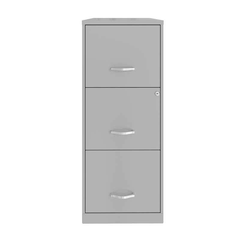 3 Drawer Metal Vertical File Cabinet with Lock I8183