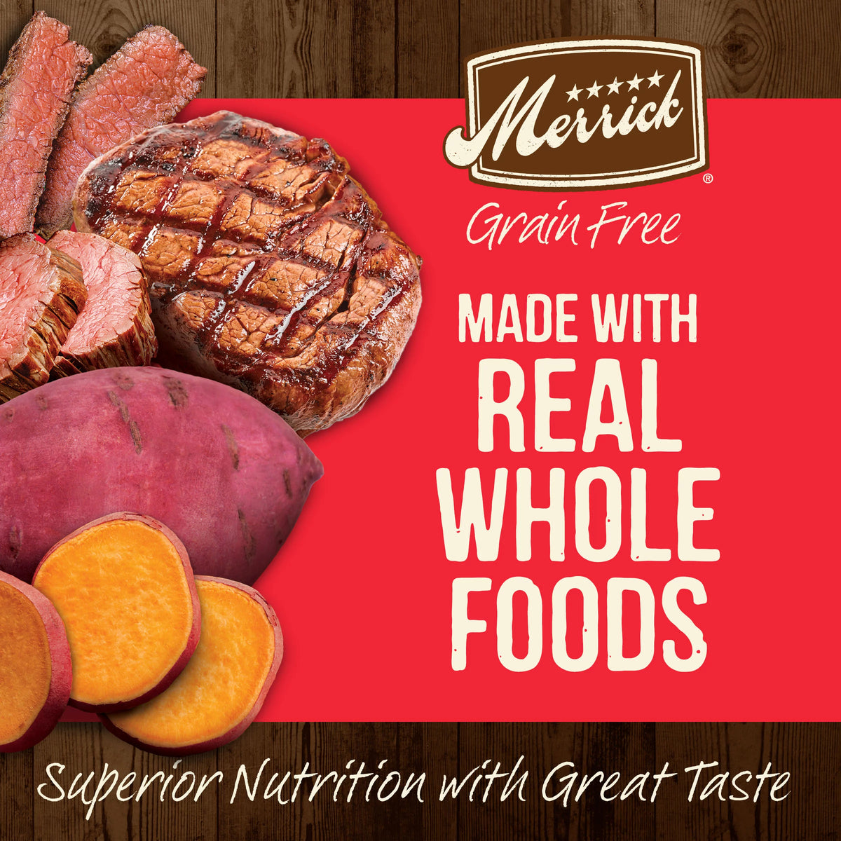 Grain Free Bison & Sweet Potato Dry Dog Food 22 lb Bag O27237