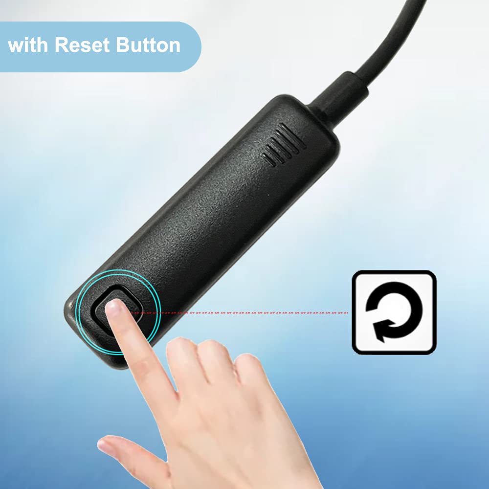 Replacement USB Charging Cable for Fitbit Flex 2 (Black) G603