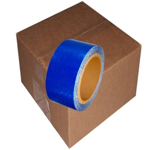 Reflective Tape 2x22 x 30 ft Roll (6 Roll/Case) Blue F21040