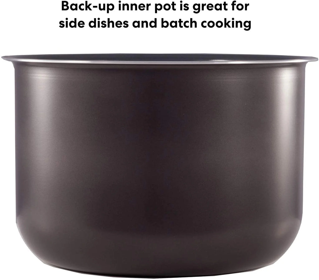 10-in-1 Slow Cooker, Rice/Grain Cooker, 8 Quart Ceramic Non Stick Inner Cooking Pot O966166