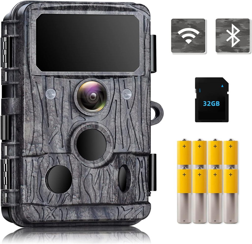 4K Trail Camera with 940nm No Glow Night Vision I707564