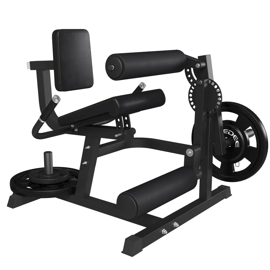 Adjustable Plate Loaded Leg Extension and Curl Machine T3277