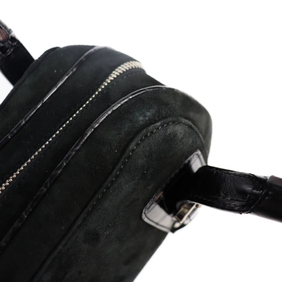 Pre-Owned Leather Suede Handbag P562131