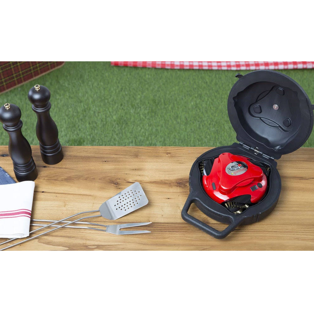 Automatic Outdoor Grill Cleaning Robot with Carry Case O7911