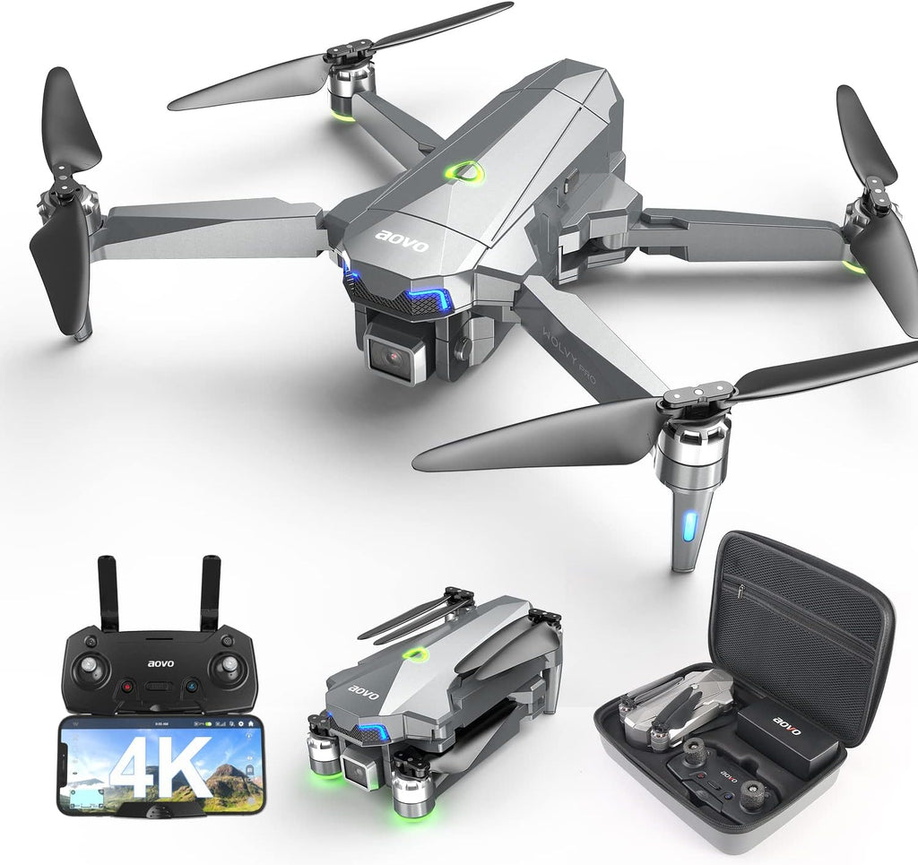 4K Drone with Camera, 30 Minutes Flight Time, GPS Return Home, Brushless Motor M6709