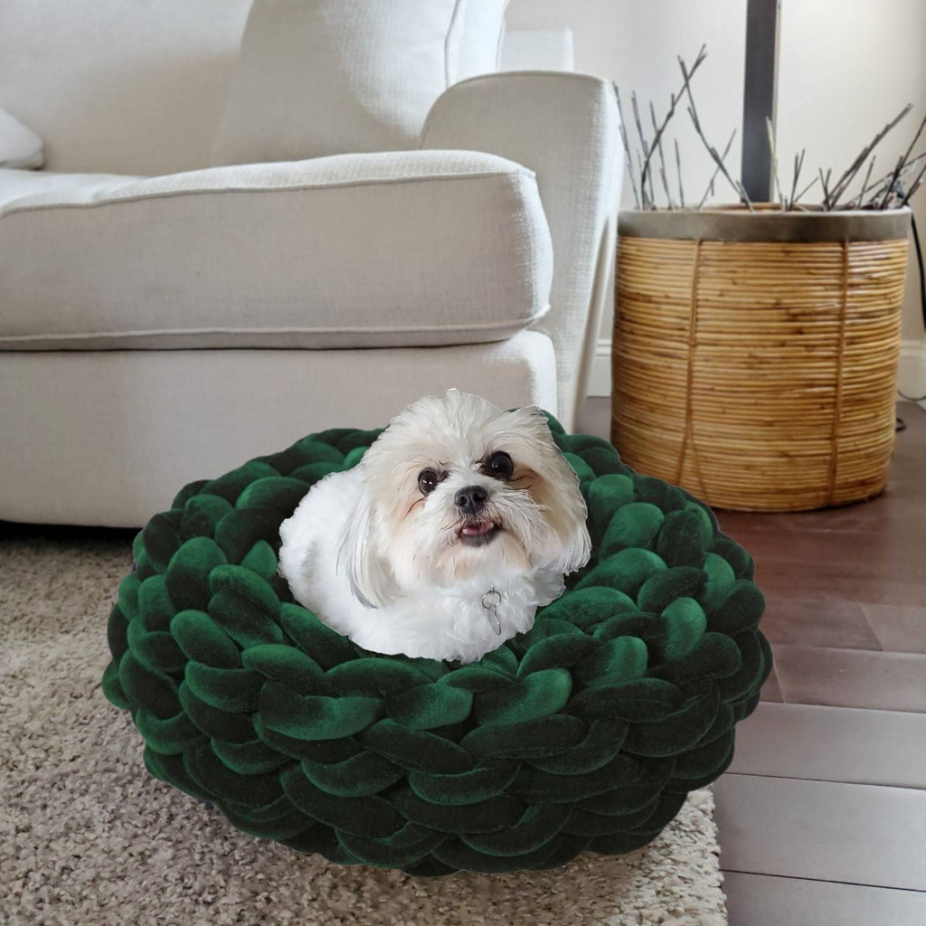 Velvet Dog or Cat Pet Bed B2499