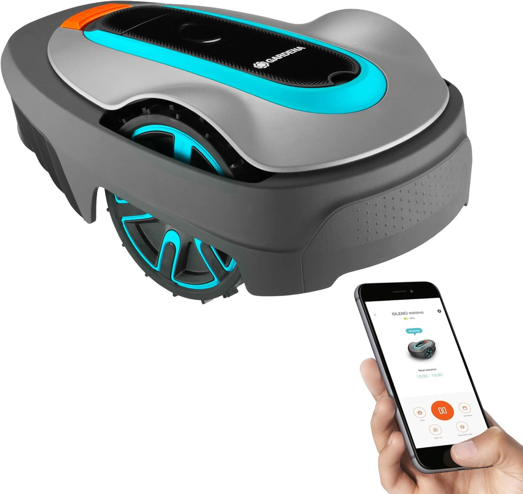 Grey Robotic Lawn Mower E489