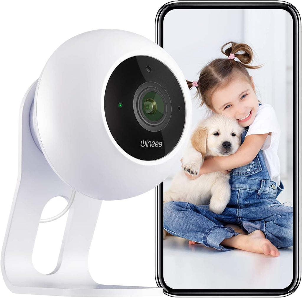 2K WiFi Security Camera with 2-Way Audio, Night Vision, Pack of 2 U1427