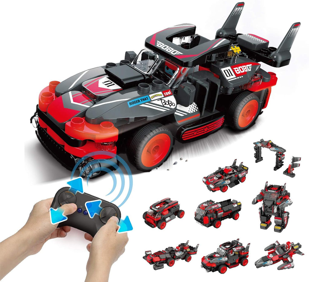 Toy Car Model Building Kit 8-in-1 60 Pieces P9143