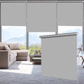 100% Blackout Waterproof Fabric Window Roller Shades Y378670