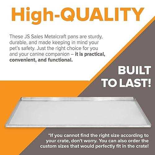 Metal Replacement Dog Crate Pan R721