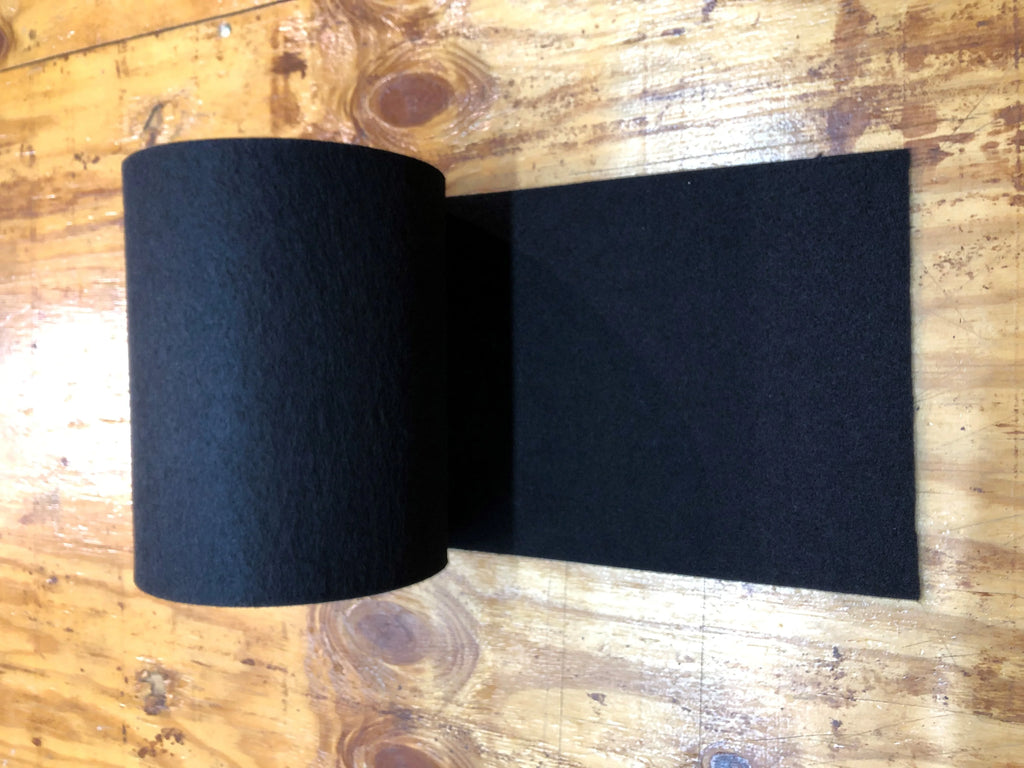 18 oz Marine Trailer Bunk Carpet - Black - 24"X50' V952268