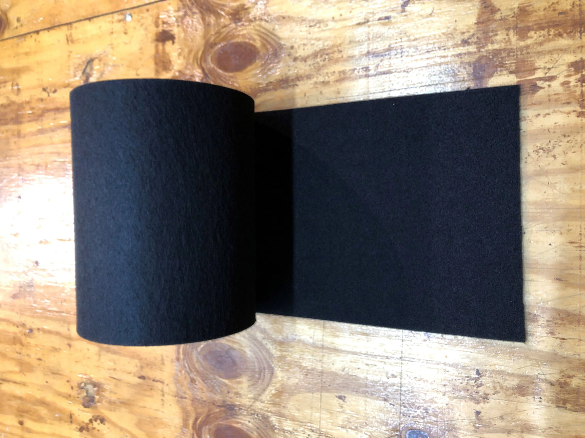 18 oz Marine Trailer Bunk Carpet - Black - 24"X50' V952268
