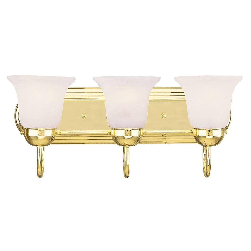 Polished Brass 3-Light Bath Light V8825
