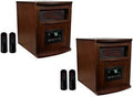 1500W Portable Infrared Quartz Space Heaters (Pair) V660