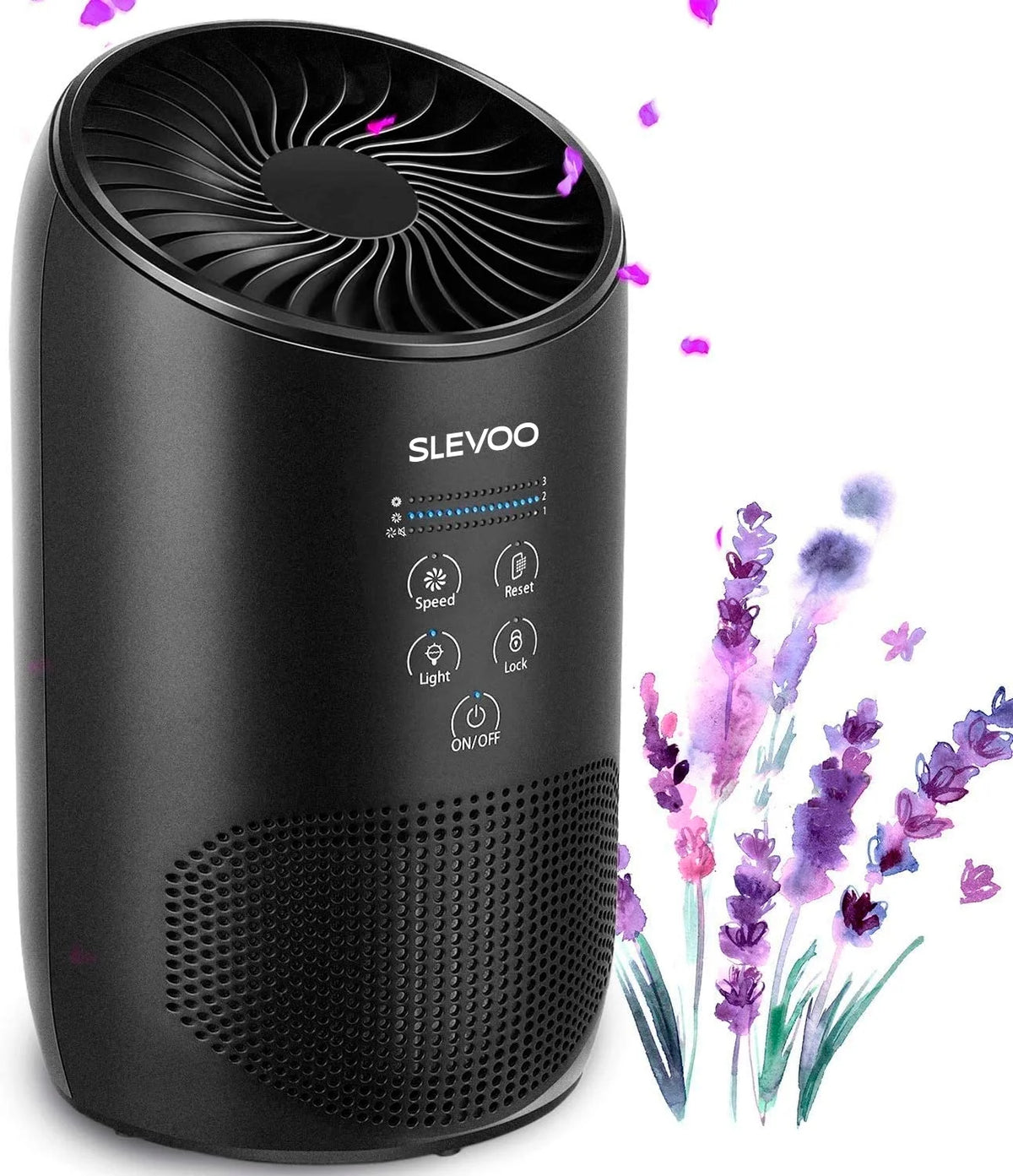 Black H13 True HEPA Air Purifier L78218