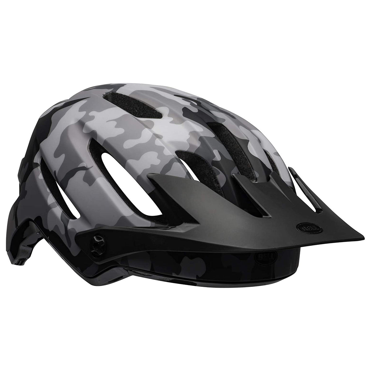 Matte Gloss Black Camo MTB Bike Helmet D711409