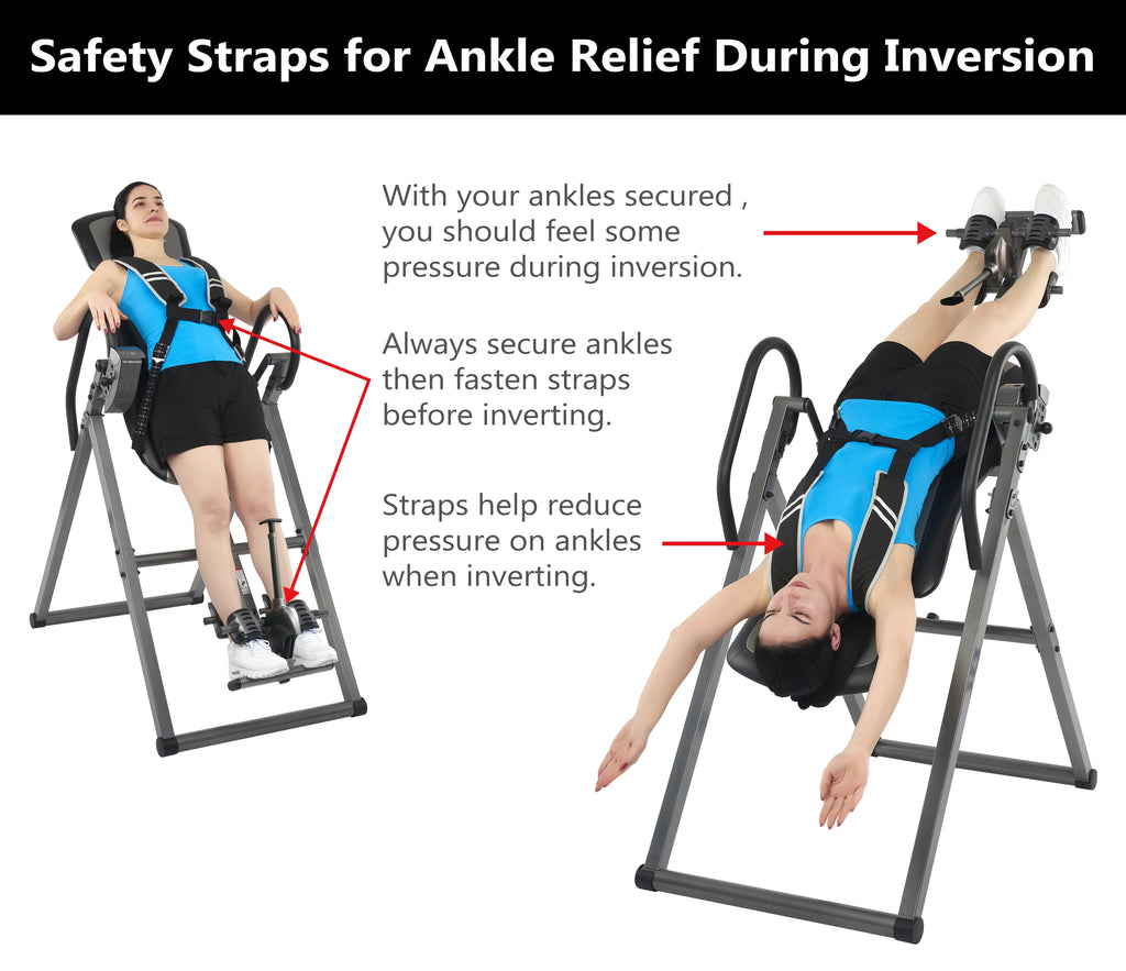 Inversion Table with Ankle Relief H5219
