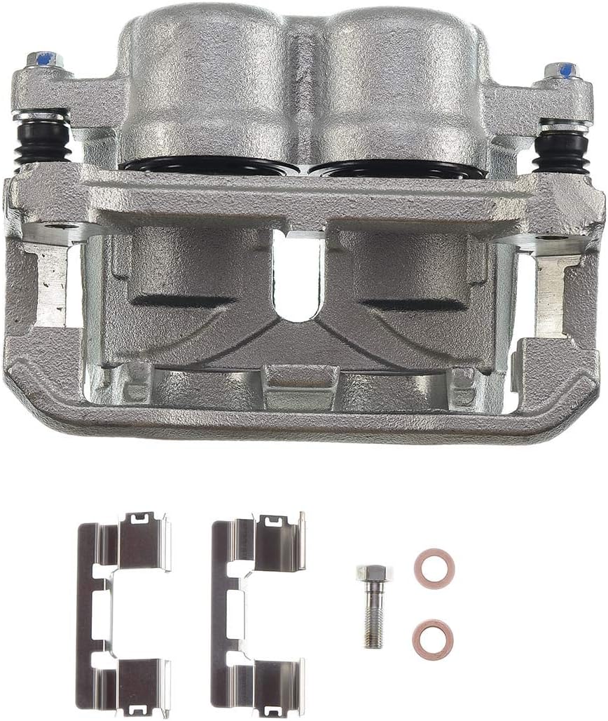Disc Brake Caliper Assembly with Bracket for Ford F-150 2009 Front Driver T41970