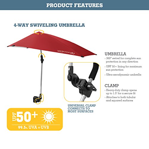 Adjustable Umbrella with Universal Clamp X62755