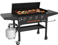 4-Burner Propane Griddle with Hard Cover Q105423