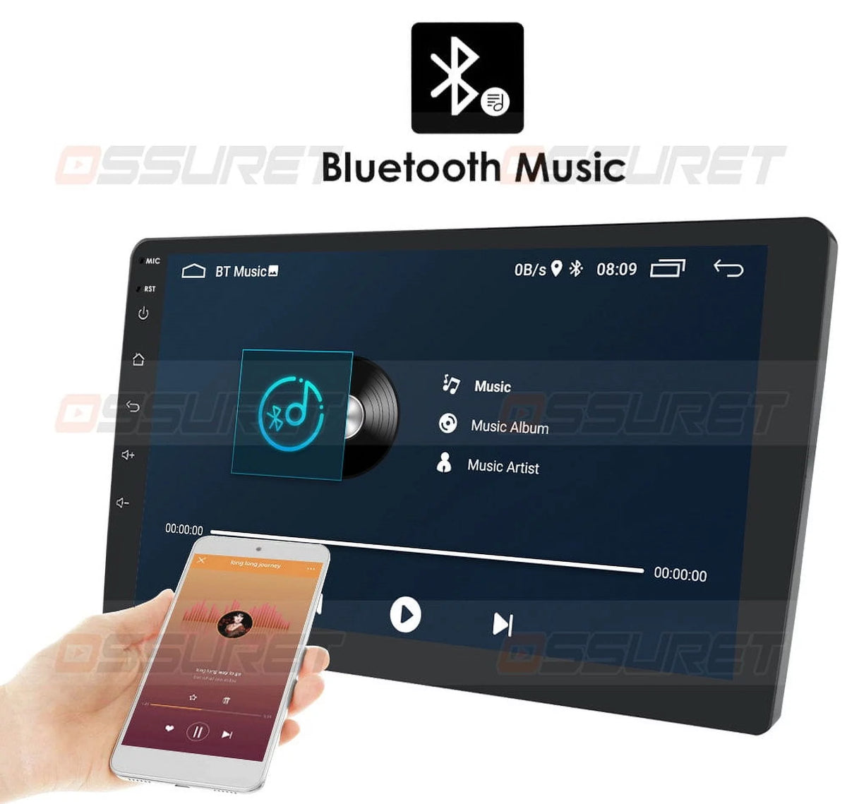 10.1" Android Car Radio Stereo GPS Navigation Carplay S8433
