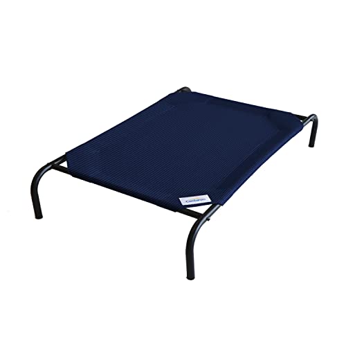 Elevated Dog Bed with Cooling Fabric, Grey, Small M6344