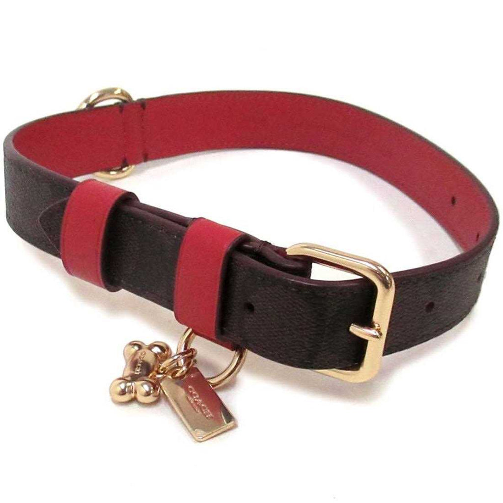Boxed Pet Collar In Signature Canvas Y675