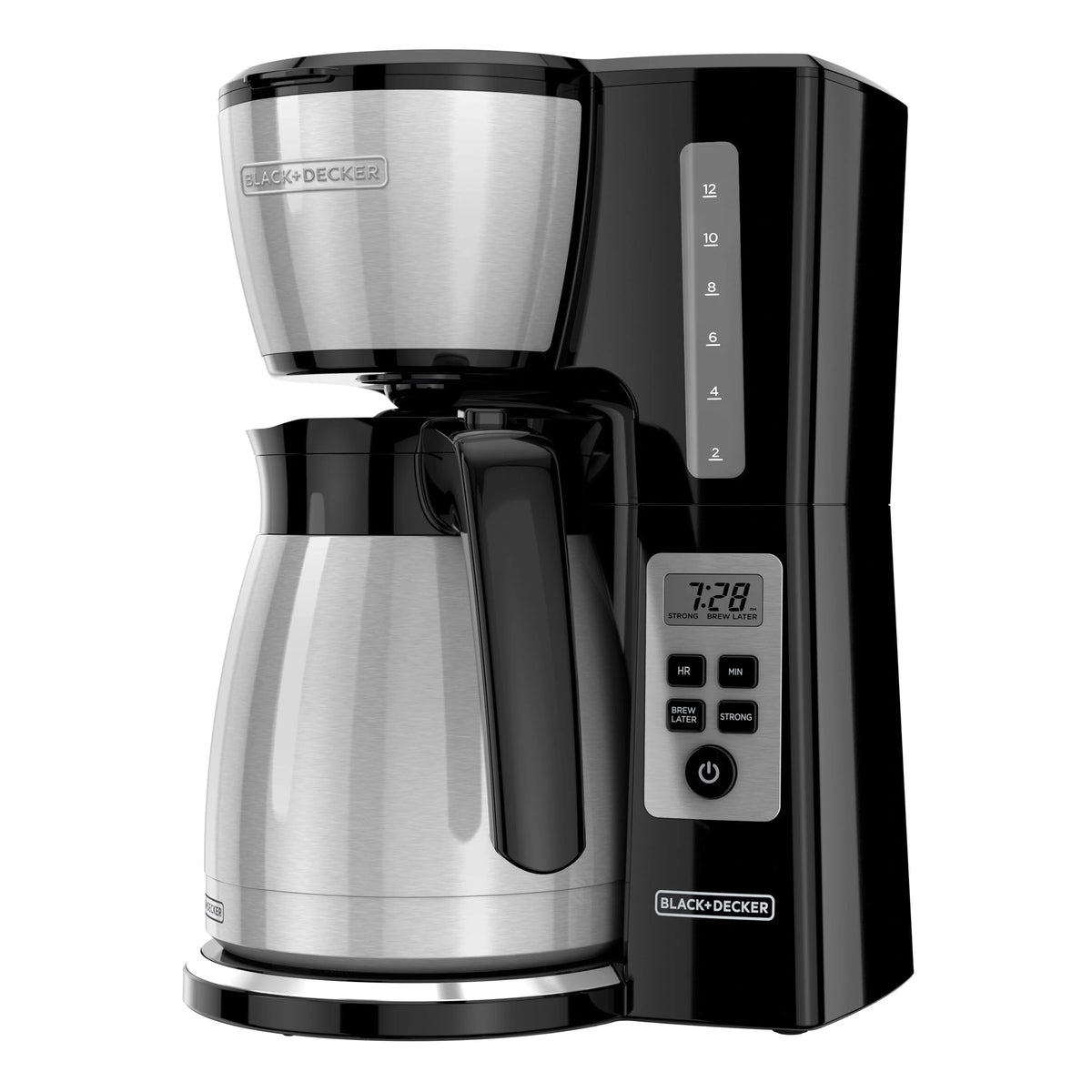 Black 12 Cup Drip Coffee Maker X89807