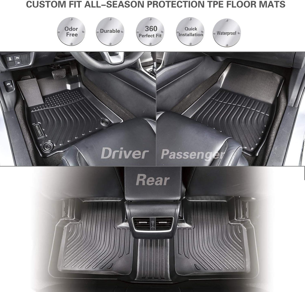 Car Floor Mats Waterproof Non-Slip Two Row G148133