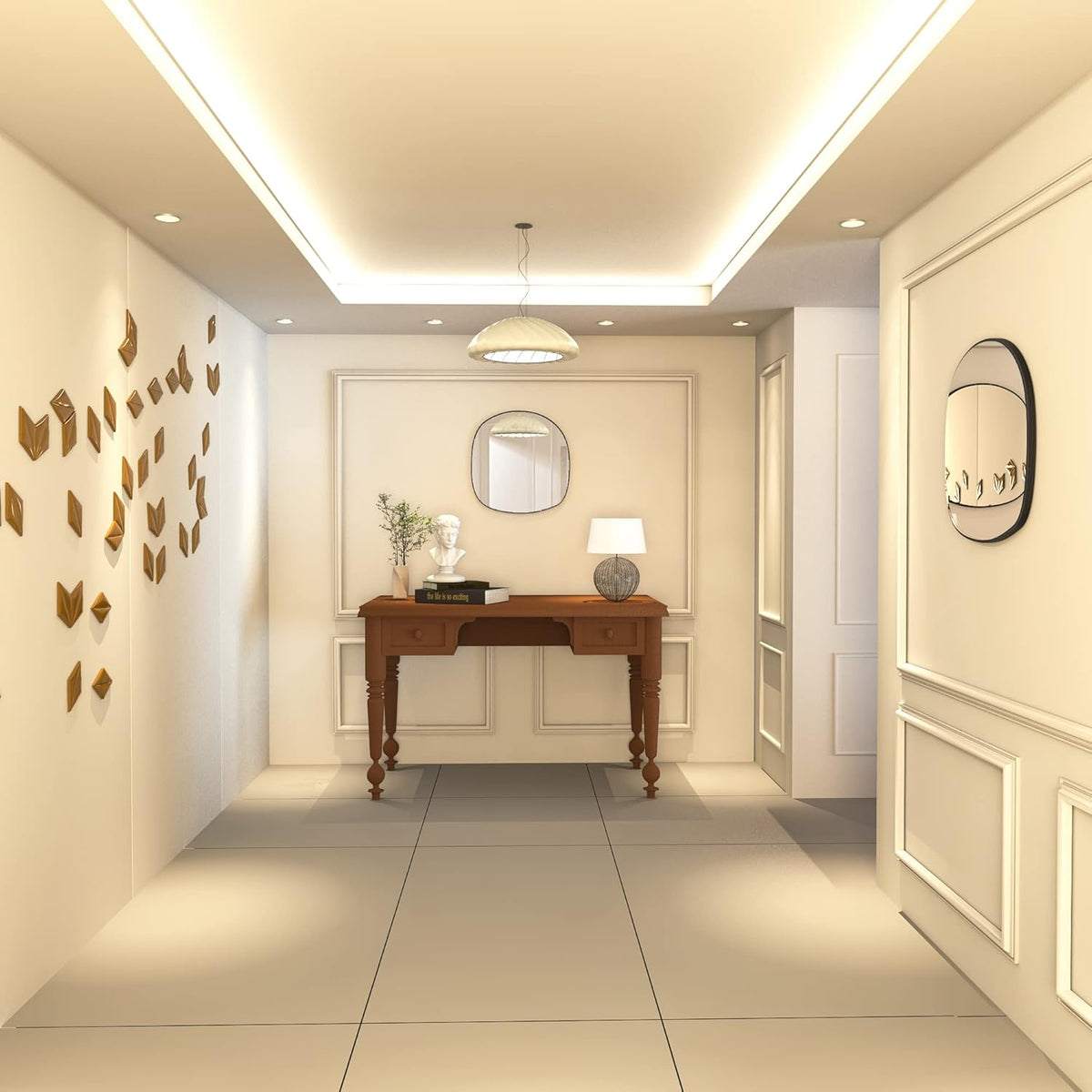 Asymmetrical Wall Mirror K929