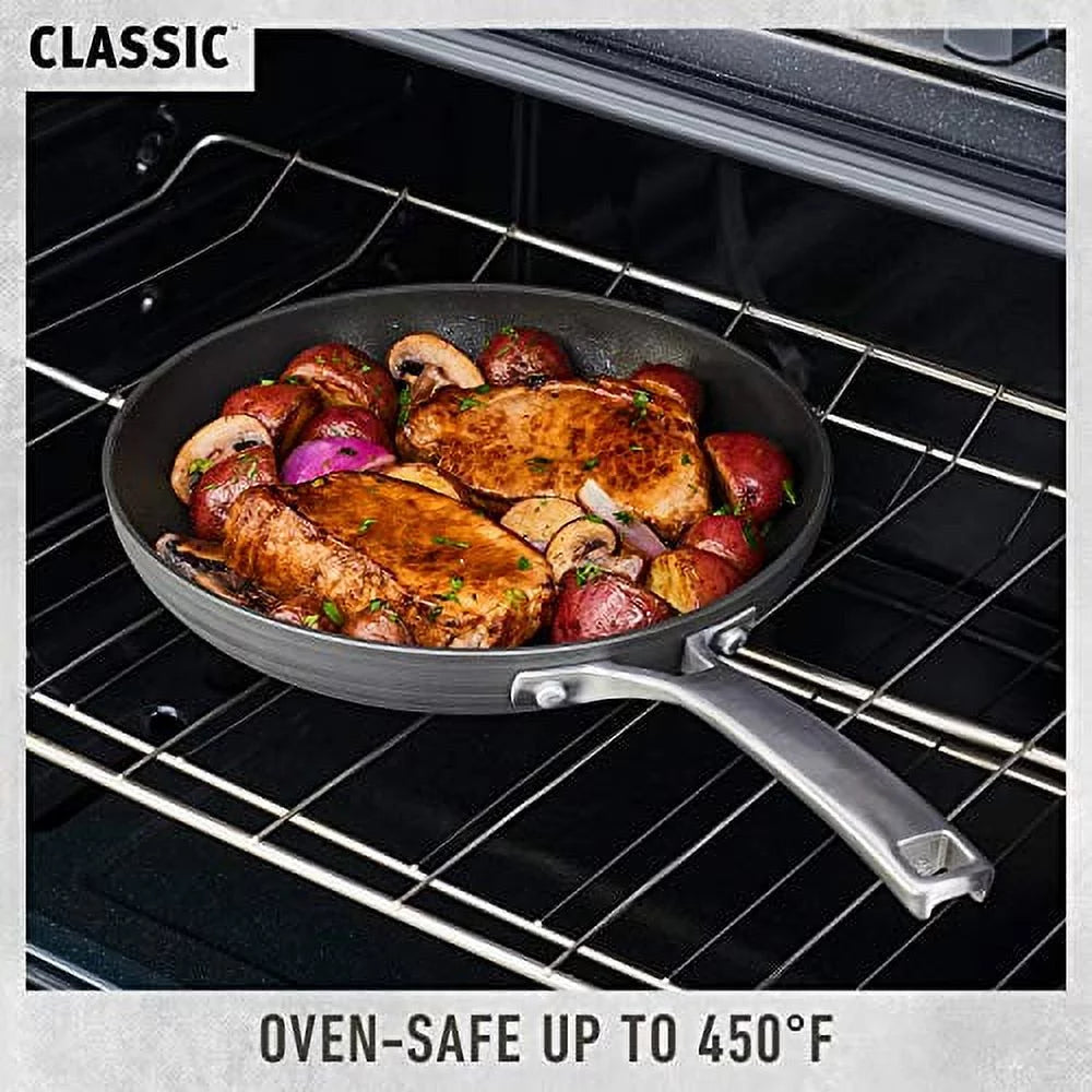 10-Piece Hard-Anodized Nonstick Cookware Set Z910837