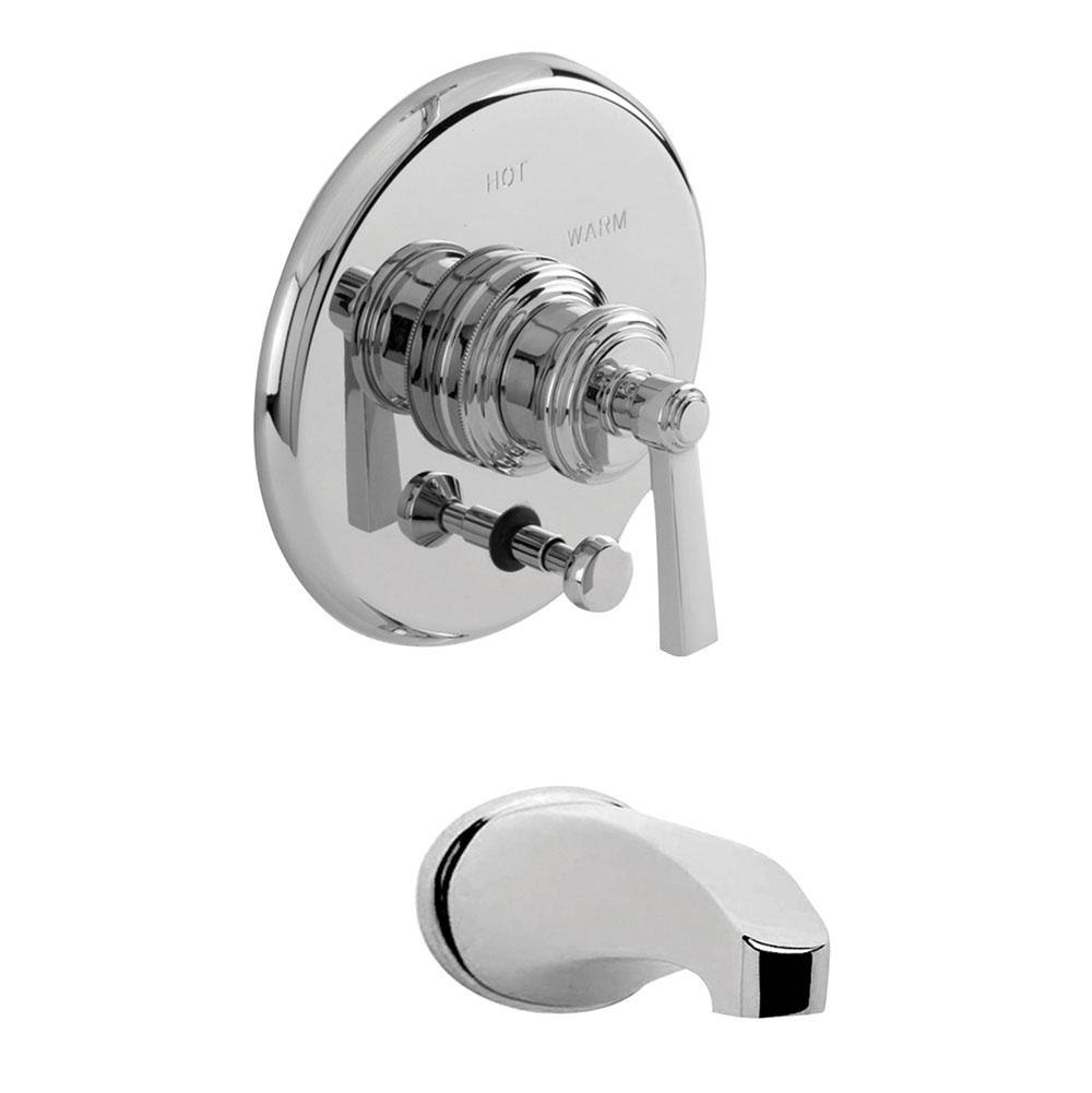 Satin Bronze Tub and Shower Trim Plate with Handle J95326