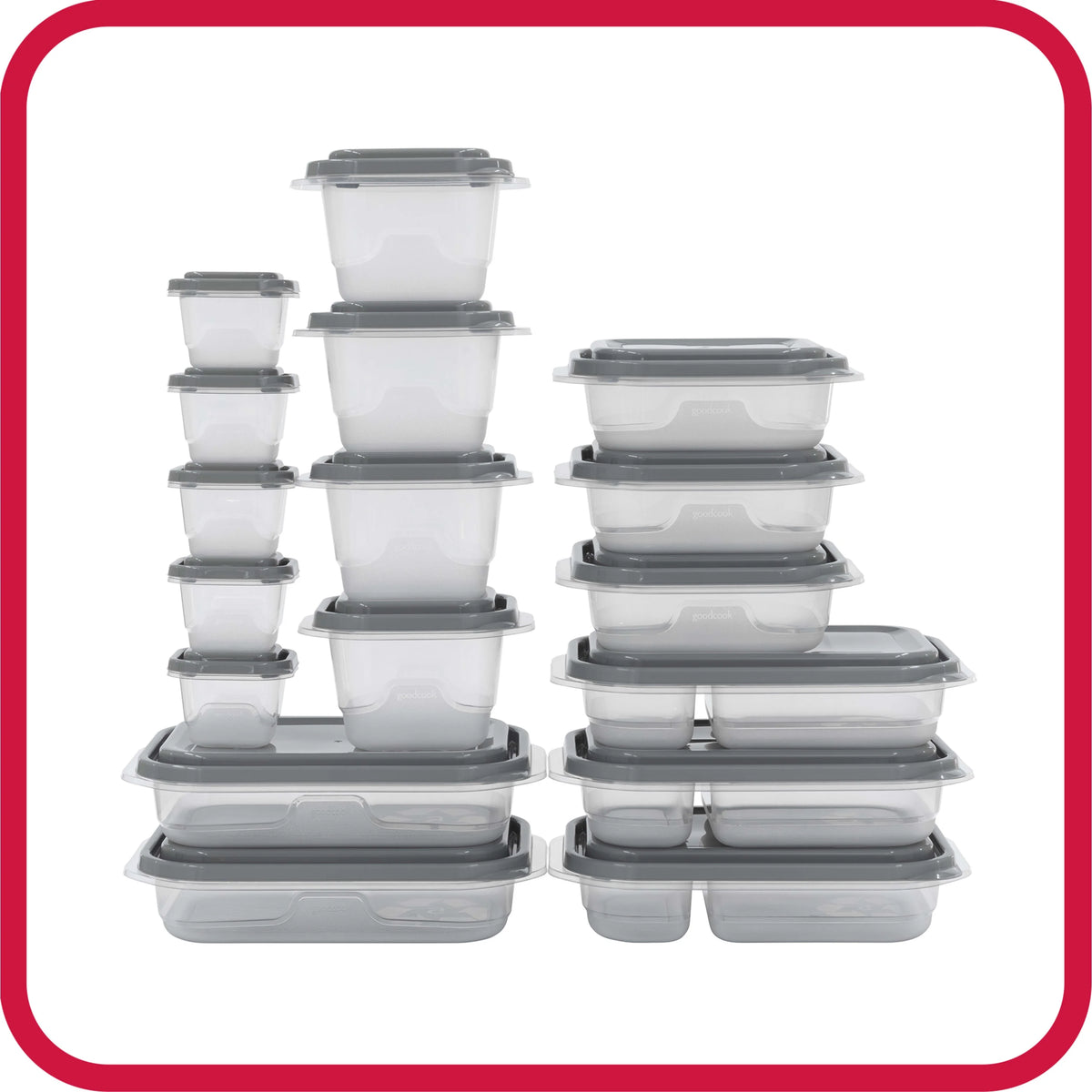 34-Piece Food Storage Container Set K17038