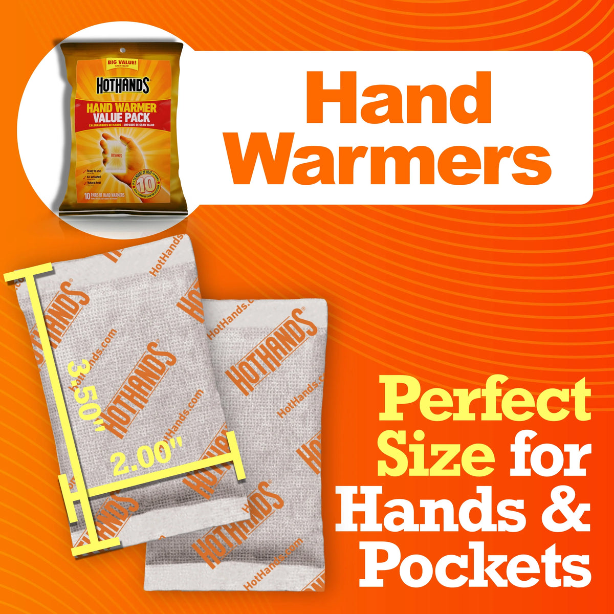 Hand Warmer 10-Pair Value Pack X3321