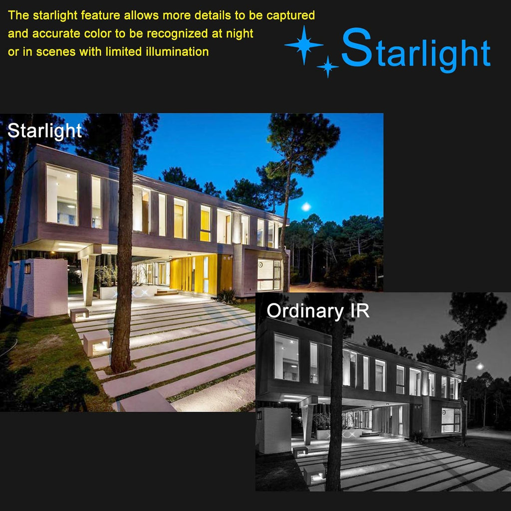 8MP Starlight IR Eyeball Network Camera A1684