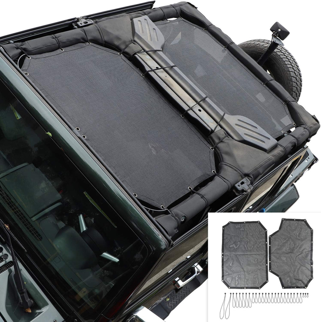 Mesh Sun Shade 2 Pieces H2115