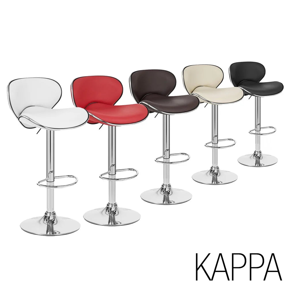 Set of 2 Adjustable Height Counter/Bar Stool I578
