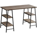 3 Tier Wood Top Computer Desk K3948