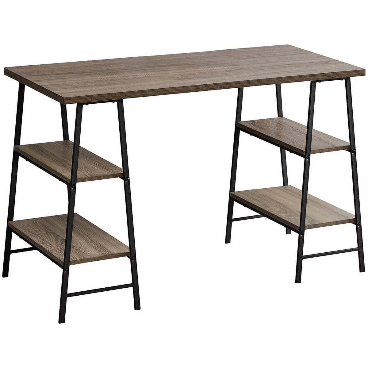 3 Tier Wood Top Computer Desk K3948