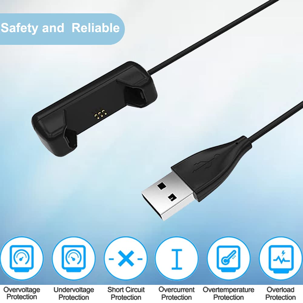 Replacement USB Charging Cable for Fitbit Flex 2 (Black) G603
