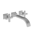 Stainless Steel PVD Wall Mount Lavatory Faucet A9494