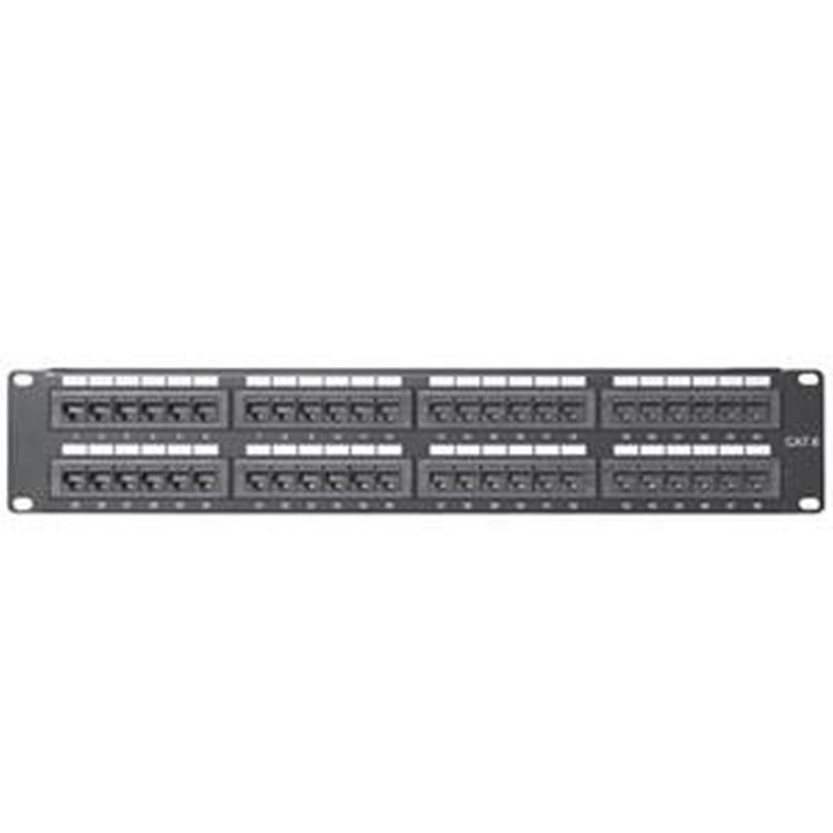 Patch Panel - CAT 6 - RJ-45 - 48 Ports Q172