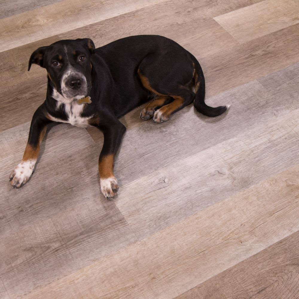 7.12 in. W x 48 in. L Waterproof Luxury Vinyl Plank Flooring (23.77 Sq. ft) N1507