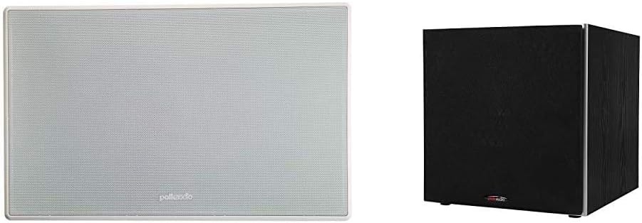 In-Wall Center Channel Speaker with 5.25" Drivers, Paintable Grille Y295413