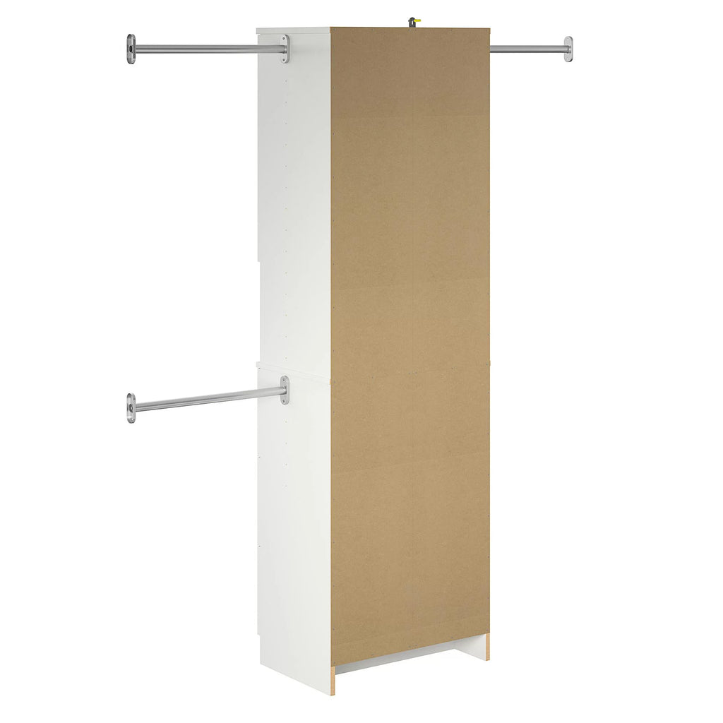 3 Drawer White Closet Storage U924405